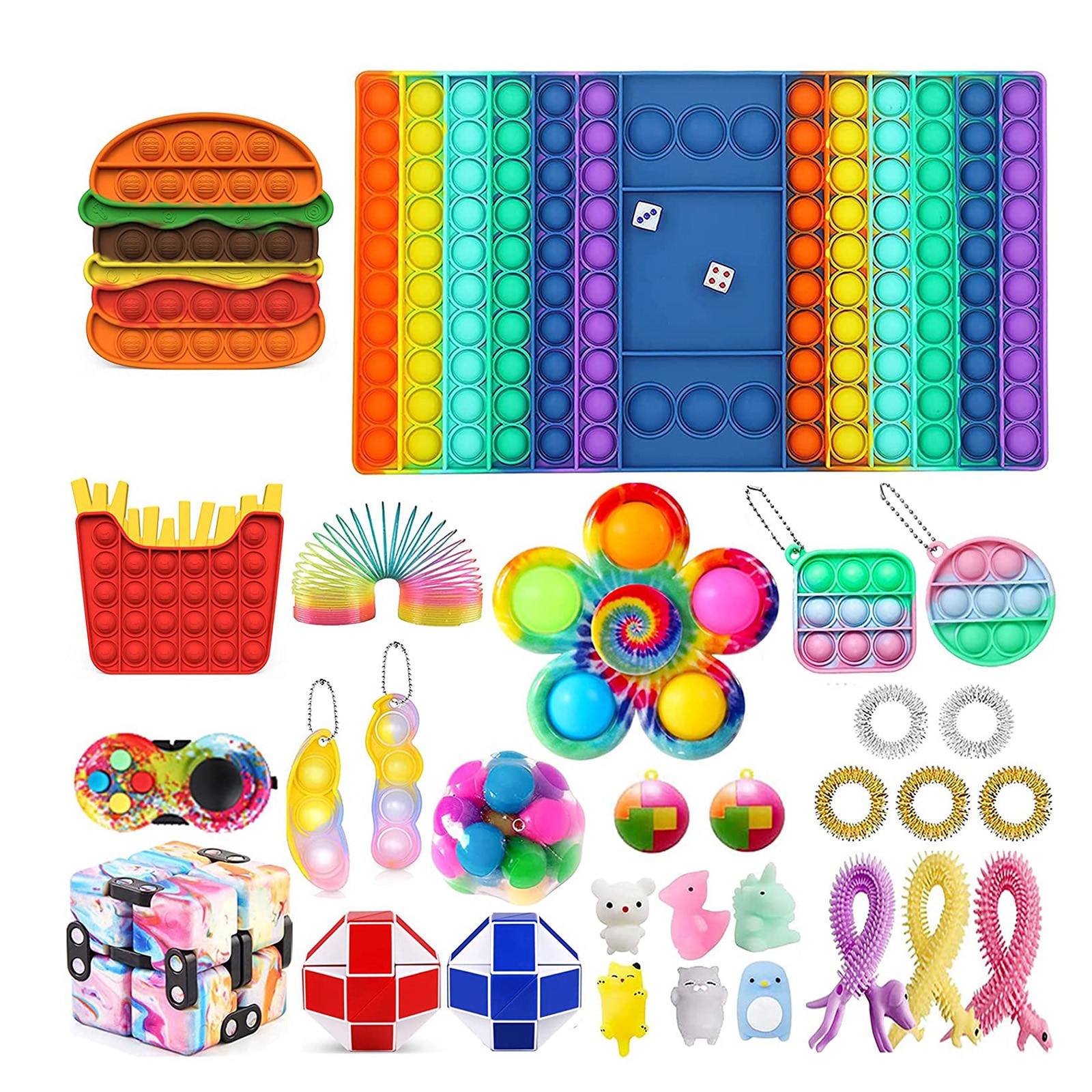 Fidget Toys Kit Completo Fidgets Ƽ Ʈ 峭..